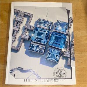 Tiffany & Co. 2018 Blue Book Catalog. Soft cover. Coffee table book. Use as prop